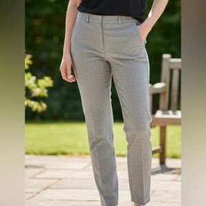 Elegant Women's Straight Leg Gray Pants